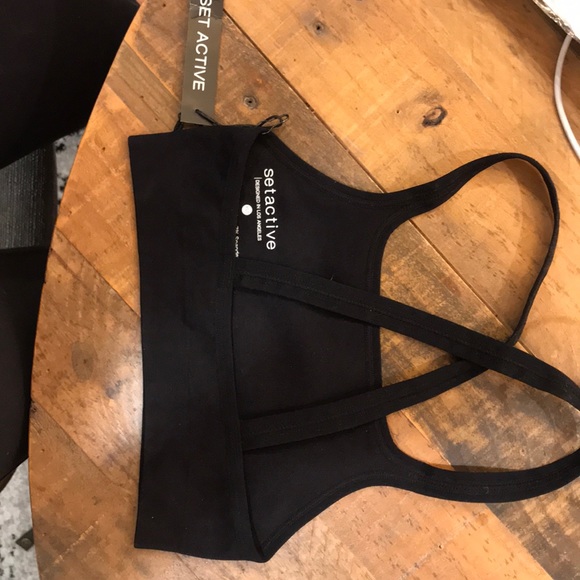 NWT SET ACTIVE BOX X BRA - Picture 4 of 5